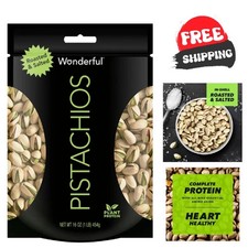 Wonderful Pistachios, In-Shell Roasted & Salted Nuts, 16 Ounce Bag  picture