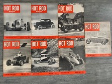 1949 Hot Rod Magazine 7 Issues - March through September picture