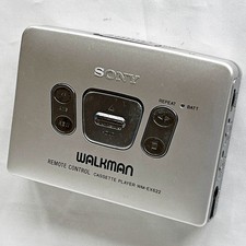 SONY WM-EX622 1994 Silver Walkman Vintage Cassette Player Made in Japan Tested picture