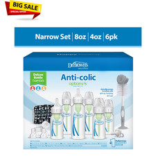 Dr. Brown's Options+ First Year Baby Bottle Gift Set Gray picture