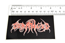 Deranged Vintage Promo Sticker 1997 Swedish Death Metal picture