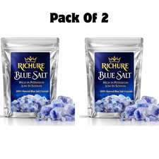 Ancient Blue Salt – Rare Mineral Treasure | High Potassium, Low Sodium, Pure & U picture
