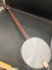 1950's/1960's Paramount Wood/Bakelite 4 String Banjo Very Good Condition picture