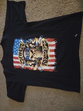 Vintage Guns N' Roses Use Your Illusion Tour 1991-1992 Shirt w/ Back Tour Dates picture