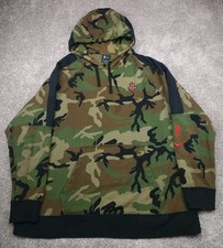 Houston Rockets Nike Hoodie Mens 3XL Camoflage Basketball Embroidered Logo  picture