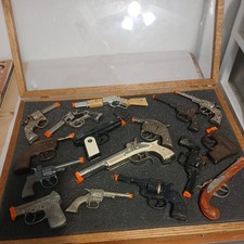 vintage cap gun lot hubley kilgor national etc picture
