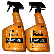 2 Pack Nu Finish Graphene Coating Durable Barrier Protection Shine 24oz picture