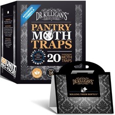 Effective Pantry Moth Traps with Pheromones - 20 Pack, Black, Insect Control picture