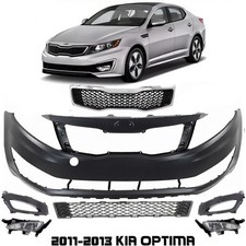 Front Bumper Cover Primed & Grille Assembly Kit  For 2011-2013 Kia Optima picture