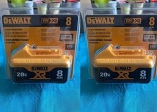 2 PACK DCB208 20V Max XR 8.0Ah Lithium Ion Batteries Li-ion Battery USA picture