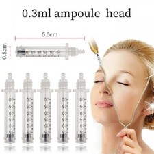 10PCS Replacement 0.3ML Disposable Ampoule Tubes For Skin Care Beauty Device Pen picture