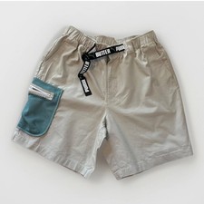 Puma Butter Goods Rip Stop Men’s Cargo Shorts 9” Beige Size M Y2K Skateboarding picture