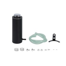 Mishimoto MMRT-CAWBK Aluminum Coolant Reservoir Tank, Wrinkle Black picture