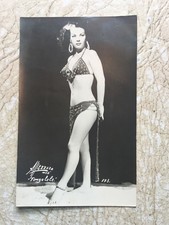Vintage ACTRESS TONGOLELE  1950’s YOLANDA MONTES Post Card Rare picture