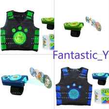 New Wild Kratts Chris Martin Super Power Vest Disc Projector Cosplay Vest picture