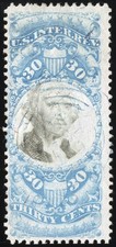 US Stamps # R113 Revenue Used Fresh Scott Value $130.00 picture