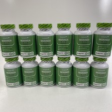 LOT x12 MORINGA 60 Capsules for Immune Support & Gut Health * EXP 2/27 * picture