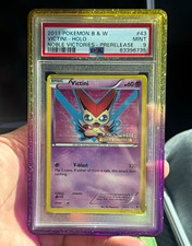 2011 Pokemon Black & White Victini 43/101 Prerelease Promo Holo PSA 9 picture