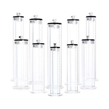 EYRO LeLuv Cylinder WIDE Flange Untapered 3 mm Thick Walls for Penis Vacuum Pump picture