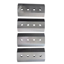 Set of 4 Aftermarket Chipper Knives Replaces Vermeer Part #153175001 Fits BC1000 picture