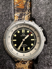 Vero Watch Co Realtree 14 Day Tide Tracker Automatic 40mm Camo Fabric Strap Box picture