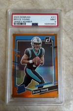 🔥🔥BRYCE YOUNG /9 ROOKIE🔥2023 Panini Donruss Rated Rookie #311 Jersey Number picture