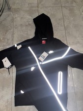 Mens Size Medium Nike Tech Fleece Reflective Full-Zip Hoodie And Pants picture