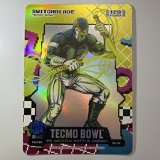 Bo Jackson Battle Arena Tecmo Switchblade 80s 8-bit Rad Glow Travis Hunter SSP picture