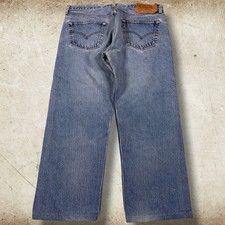 Vintage Levis Jeans Mens 36x30 (Fits 34x26) Blue 501 XX Made In USA Classic 90’s picture
