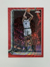 2025-2026 TOPPS CHROME UPDATE RED Wave /5 DE'AARON FOX picture