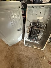 GE TLM1212CCU Main Breaker Load Center Panel 125A Indoor Gray Steel picture
