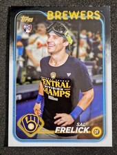 Sal Frelick Rookie SSP - 2024 Topps, Gold Mirror Variation #76 RC Brewers  picture