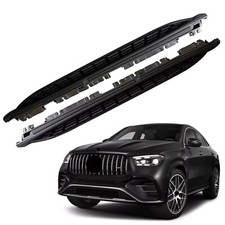 All Black Running Board fits for Mercedes GLE Coupe C167 2021-2026 Side Step picture