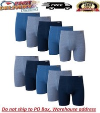Hanes Men's Super Value Pack Assorted Boxer Briefs, 10-Pack Soft and Breathable picture