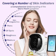 3D Digital Skin Analyzer AI Fine Line 13.3 inch 360 Rotating for Beauty Salon picture