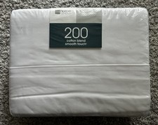 Vtg NEW JCPenney Home Smooth touch Percale 200 Thread Count Twin Sheet Set picture