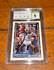 *VINTAGE* 1992-93 Topps SHAQUILLE O'NEAL #362 ROOKIE CSG 9 MINT w/ 9.5 sub picture