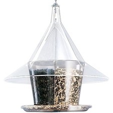 Arundale Sky Cafe Squirrel-Proof Bird Feeder with Dividers, 1.5 Gallon Capacity picture