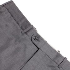 Coppley NWT Dress Pants Size 36 US In Solid Gray 100% Wool picture