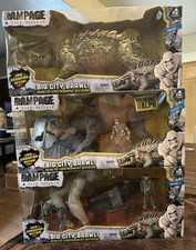 Lanard Rampage The Movie Big City Brawl George Ralph Lizzie Figures 2018 picture