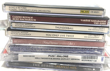 4 JAMES BOND 007 Soundtrack CD Lot Casino Thunderball 4 New Kelly Clarkson Post picture
