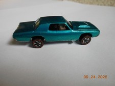 Vintage Hot Wheels Redline Custom T-Bird Aqua US No Black Roof 1968 - Excellent picture
