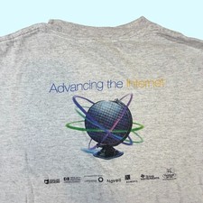 Vintage 1999 Intel Developer Forum Advancing the Internet XL Single Stitch T picture