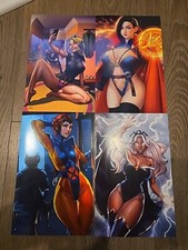 Marvel Ladies Virgin Set Duty Calls Girls Gwen, Storm, Jean Grey & Dr. Strange  picture