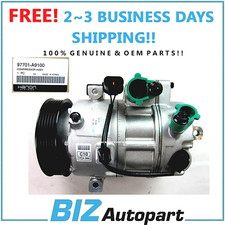 OEM A/C COMPRESSOR W/CLUTCH Fit For 2015-2020 KIA SEDONA 2.2L DIESEL 97701-A9100 picture