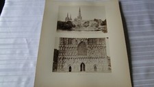 Vintage 19th Century British Albumen Photo Lichfield picture