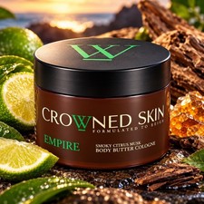 Crowned Skin EMPIRE Body Butter Cologne Fresh Nautical 4.4 oz NEW SEALED picture