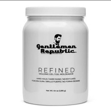 Gentlemen Republic Refined Hair Styling Gel - 64oz picture