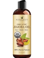 Handcraft USDA Organic Jojoba Oil 8 fl. oz – 100% Pure & Natural for Skin, Face, picture