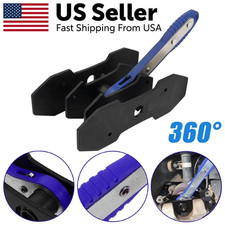 360° Car Ratcheting Brake Piston Wrench Spreader Caliper Pad Install Press Tools picture